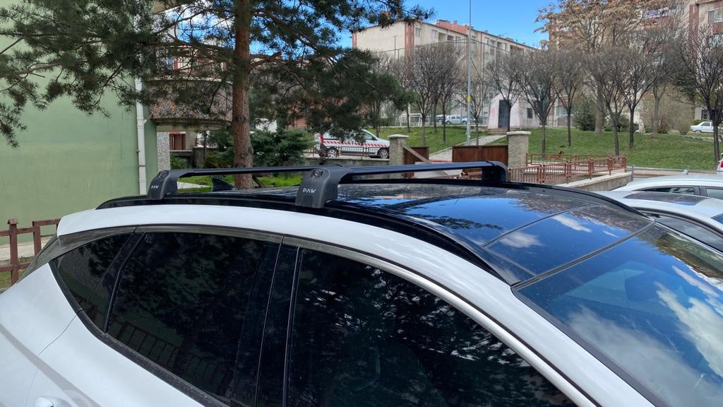 Opel Grandland X Roof Rack-Crossbars Black Color Pro 2 Series Opel Grandland X Roof Rack-Crossbars Black Color Pro 2 Series